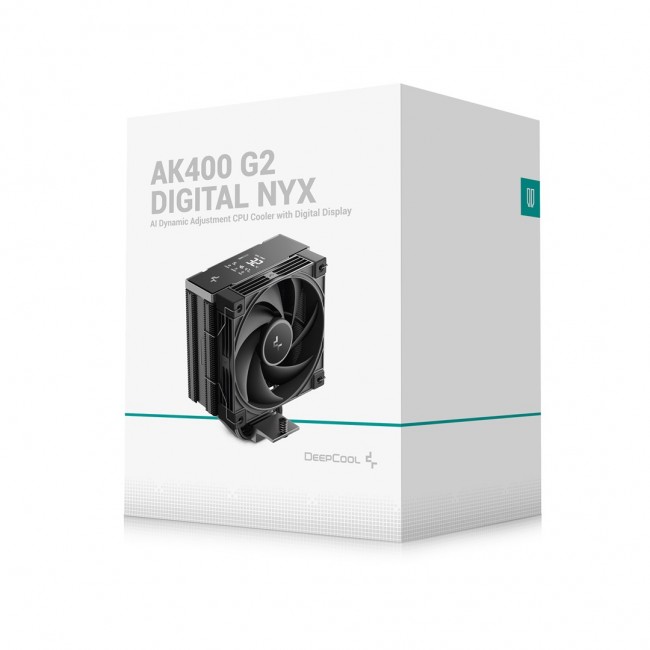 DeepCool AK400 G2 Digital NYX Processor Air cooler 12 cm Black 1 pc(s)