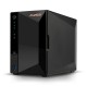 Asustor DRIVESTOR 2 Pro Gen2 AS3302T v2 NAS Realtek RTD1619B 2 GB DDR4 ADM Black