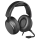 S uchawki z mikrofonem Defender SHADOW Gaming Soft Touch 4 pin + adapter 2x mini jack+ GRA
