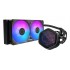 Cooler Master MasterLiquid Atmos II 240 Pixel LED Black Processor Liquid cooling kit 12 cm 1 pc(s)