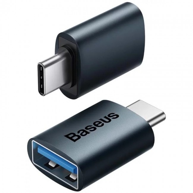Baseus Ingenuity Series USB-C to USB-A 10Gb/s adapter, black Baseus Ingenuity Series USB-C to USB-A 10Gb/s adapter, black