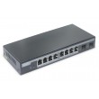Digitus 8-Port Gigabit PoE Networkswitch, Desktop, L2 managed, 2 Uplinkports, SFP, 86 W, af/at Digitus 8-Port Gigabit PoE Networkswitch, Desktop, L2 managed, 2 Uplinkports, SFP, 86 W, af/at