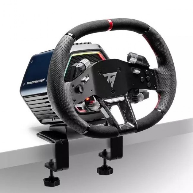 Thrustmaster Hypercar Wheel Add-On Black, Silver USB Steering wheel Analogue / Digital PC, PlayStation 4, PlayStation 5, Xbox One, Xbox One S, Xbox One X
