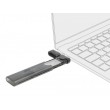 DeLOCK External USB Type-C Combo Enclosure for M.2 NVMe PCIe or SATA SSD - tool free