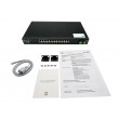 LevelOne 28-Port L2 Plus Managed PoE Industrial Switch, 4 x 1/2.5/10GbE SFP+, 24 PoE Outputs, 370W, 802.3AF/AT/BT PoE, 19 LevelOne 28-Port L2 Plus Managed PoE Industrial Switch, 4 x 1/2.5/10GbE SFP+, 24 PoE Outputs, 370W, 802.3AF/AT/BT PoE, 19