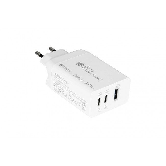 Alcasa PCA-W007W mobile device charger Universal White AC Fast charging Indoor