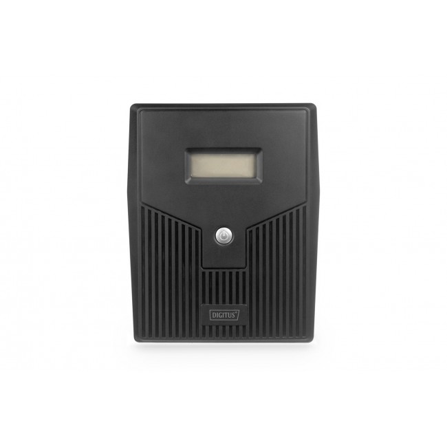 Digitus | Line-Interactive UPS | Line-Interactive UPS DN-170076, 2000VA/1200W 12V/9Ah x2 battery, 4x CEE 7/7, USB, RS232, RJ45,LCD, Simulated sine wave, 198 x 158 x 380 mm, Weight: 10.5 kg | 2000 VA | 1200 W | V
