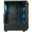 RAMPAGE PC CASE WITH WINDOW SHIVA Black RAMPAGE PC CASE WITH WINDOW SHIVA Black