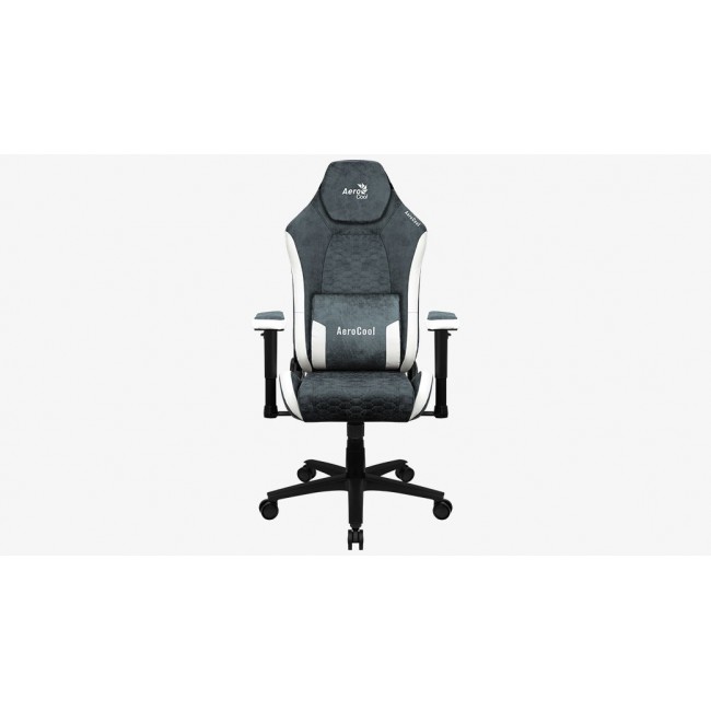 Aerocool Crown AeroSuede Universal gaming chair Padded seat Blue, Steel