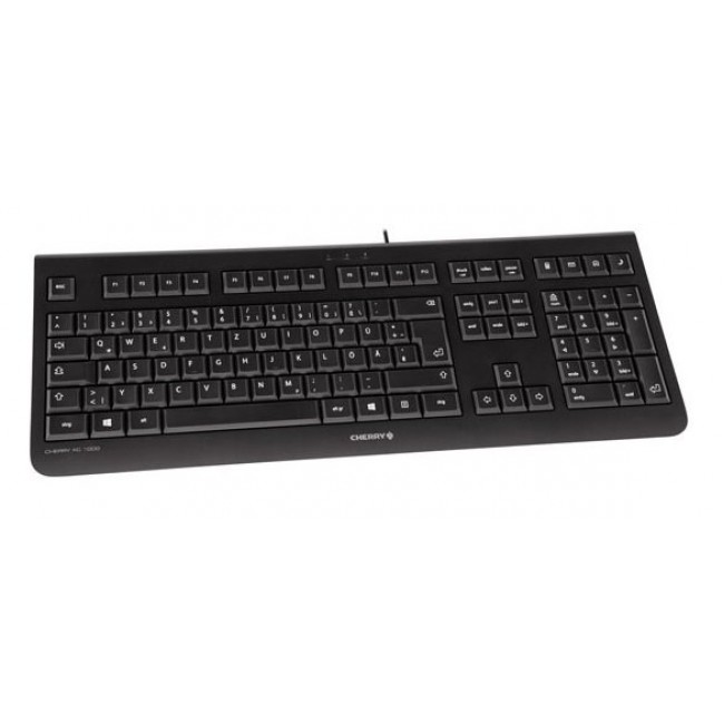 CHERRY KC 1000 keyboard Universal USB AZERTY Belgian Black