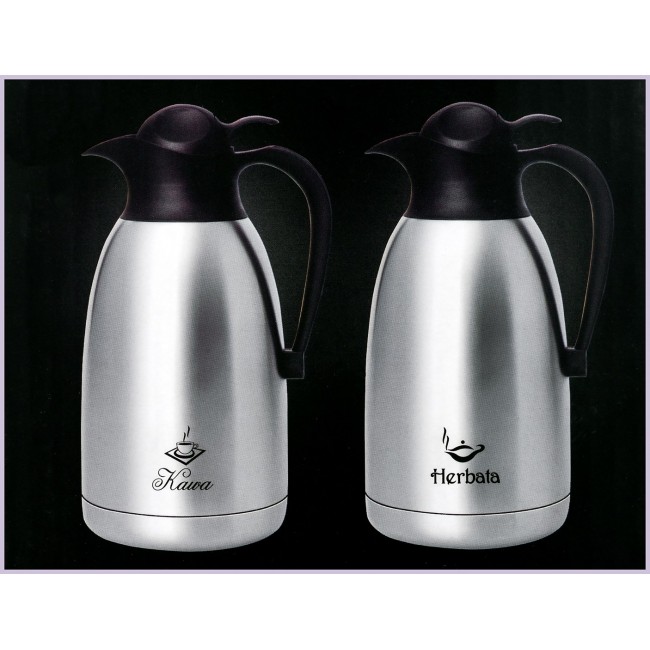 PROMIS Steel jug 2.0 l, coffee print