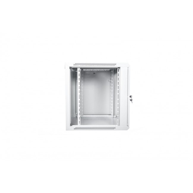 Digitus DN-W19 12U/600 rack cabinet Wall mounted rack Light grey