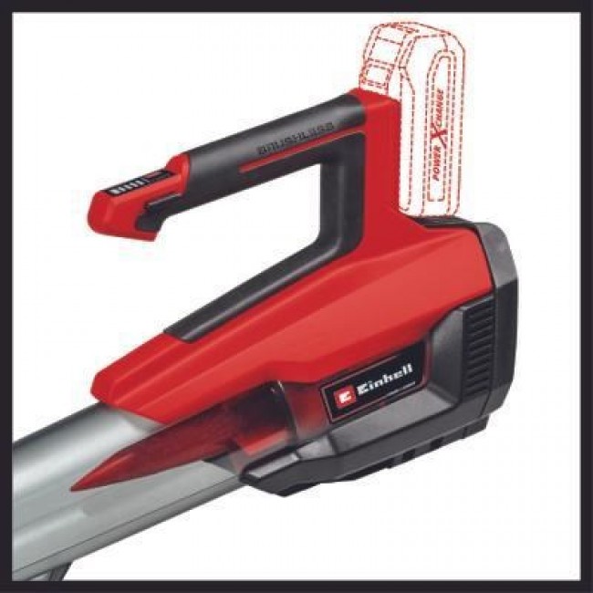 Einhell GP-LB 18/200 cordless leaf blower 200 km/h Black, Red, Silver