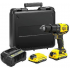 Brushless drill driver 18V Fatmax V20 2x2.0AH trunk
