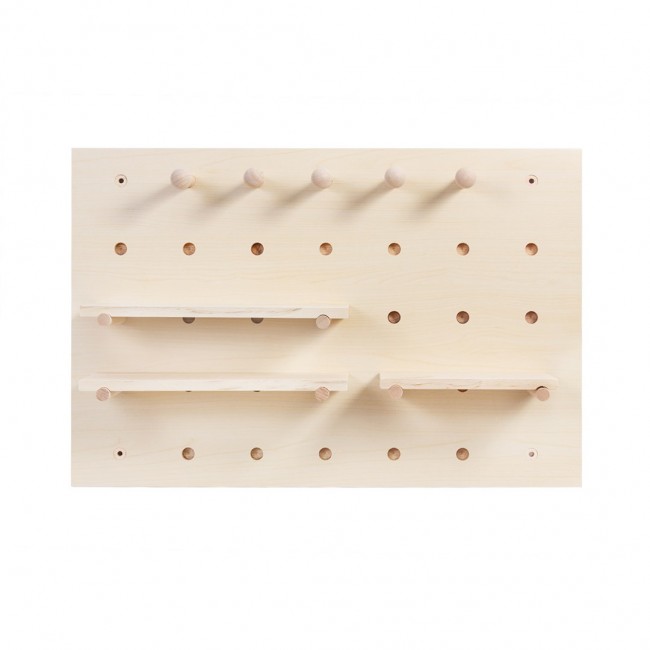 Maclean wooden board organizer, light wood color, 40x60 cm, max. 20 kg, MC-130 WD Maclean wooden board organizer, light wood color, 40x60 cm, max. 20 kg, MC-130 WD