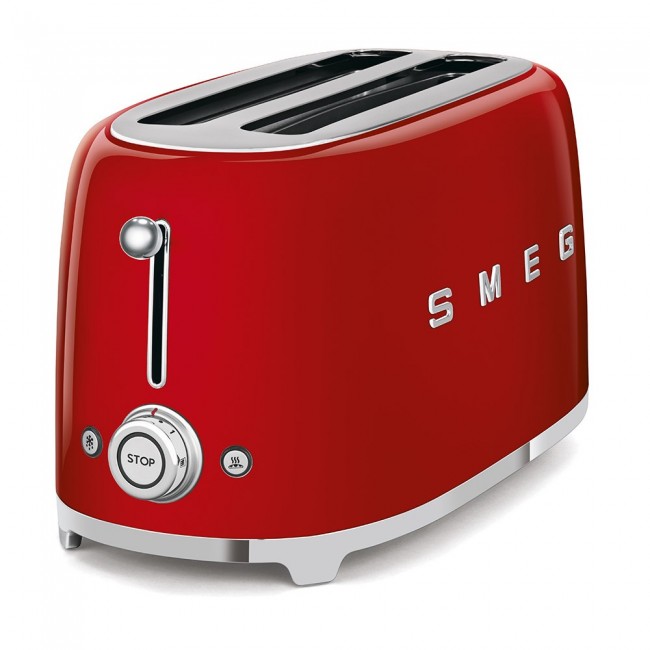 Smeg 50's Style Toaster TSF02RDEU Red Smeg 50's Style Toaster TSF02RDEU Red