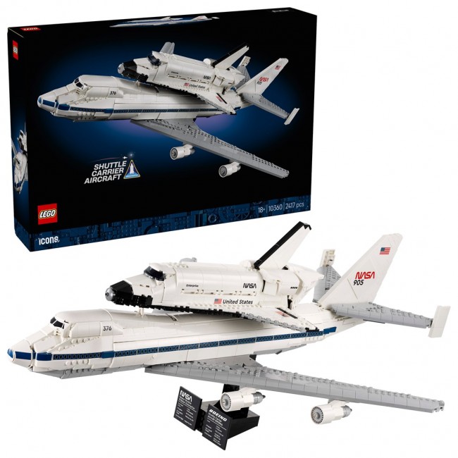 LEGO ICONS 10360 Shuttle Carrier Aircraft LEGO ICONS 10360 Shuttle Carrier Aircraft