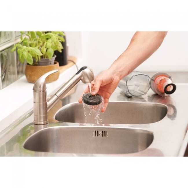 Black & Decker BHFEA515J stick vacuum/electric broom Battery Dry Cyclonic Bagless 0.5 L Orange, White 1.5 Ah Black & Decker BHFEA515J stick vacuum/electric broom Battery Dry Cyclonic Bagless 0.5 L Orange, White 1.5 Ah