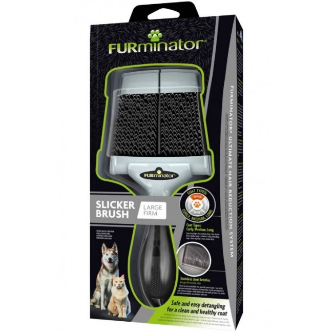 FURminator - slicker brush for dogs and cats - L FURminator - slicker brush for dogs and cats - L