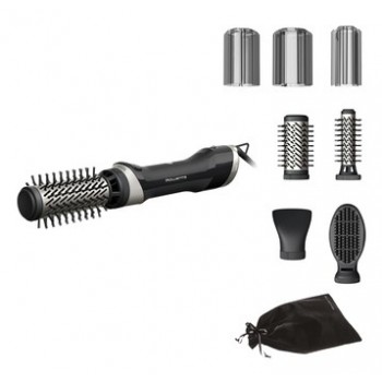 Rowenta Brush Activ UB9540F0 hair styling tool Hot air brush Warm Black, Silver 1000 W