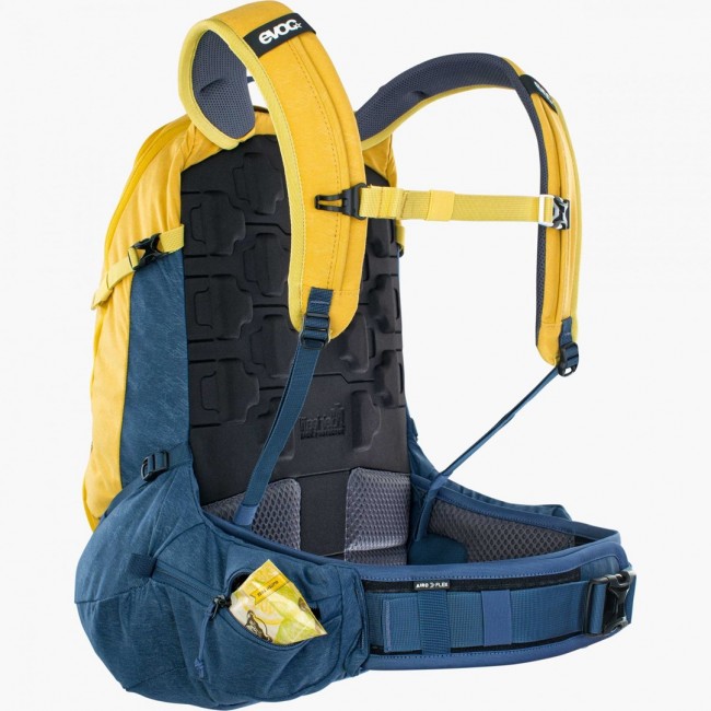 EVOC Trail Pro backpack Cycling backpack Blue, Yellow Nylon