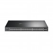 TP-Link Omada 48-Port Gigabit and 4-Port 10GE SFP+ L2+ Managed Switch with 48-Port PoE+ TP-Link Omada 48-Port Gigabit and 4-Port 10GE SFP+ L2+ Managed Switch with 48-Port PoE+