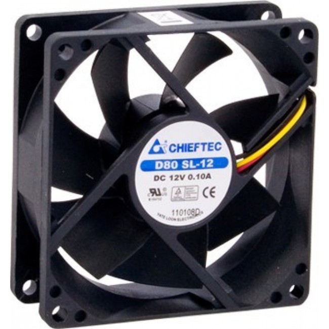 Chieftec AF-0825S computer cooling component Computer case Black