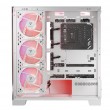 Modecom Volcano SPACE APEX ARGB MIDI Midi Tower White
