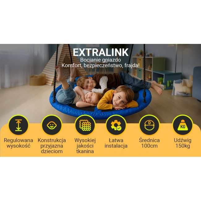 Extralink BLACK FOREST BOCIANIE GNIAZDO NIEBIESKIE SW100X