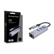 Conceptronic ABBY25G USB-C to Gigabit Network Adapter with 3-Port USB Hub Conceptronic ABBY25G USB-C to Gigabit Network Adapter with 3-Port USB Hub