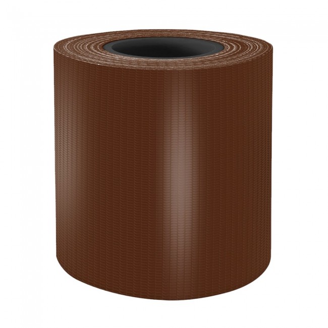 C.FENCE TAPE+CLIPS 19cm x 35mb BROWN