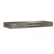 Tenda TEG1016G network switch Unmanaged Gigabit Ethernet (10/100/1000) 1U Blue