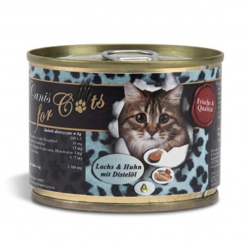 O CANIS Chicken with salmon - wet cat food - 200g