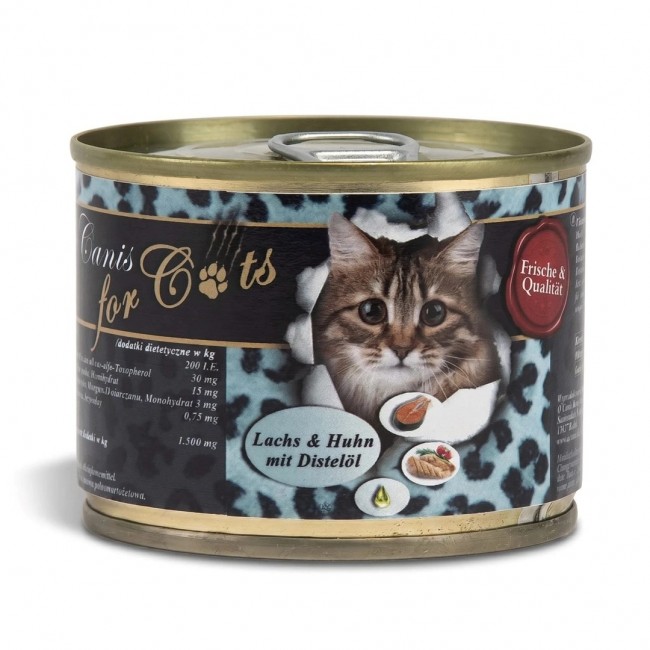 O CANIS Chicken with salmon - wet cat food - 200g