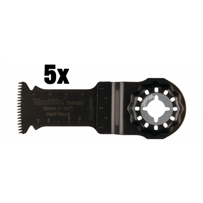 Makita B-64870-5 jigsaw/scroll saw/reciprocating saw blade Bimetal 5 pc(s)