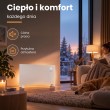 Extralink SMART GLASS PANEL HEATER, WHITE, 2000W, WIFI, LPL-23A-WH