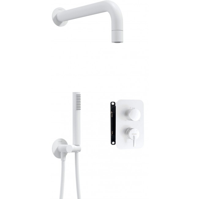 Concealed shower set with mixer BOX - with hand shower Concealed shower set with mixer BOX - with hand shower