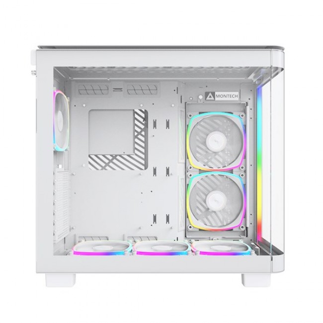 Montech KING 95 PRO Midi-Tower, Tempered Glass, ARGB - white Montech KING 95 PRO Midi-Tower, Tempered Glass, ARGB - white