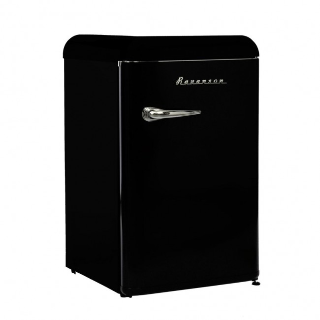 Fridge & Freezer Retro Ravanson LKK-120RB Fridge & Freezer Retro Ravanson LKK-120RB