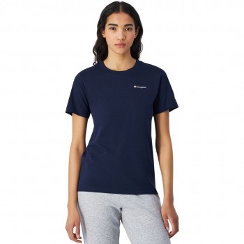 Champion SS Tee Women's T-Shirt navy blue 117535 BS501 M