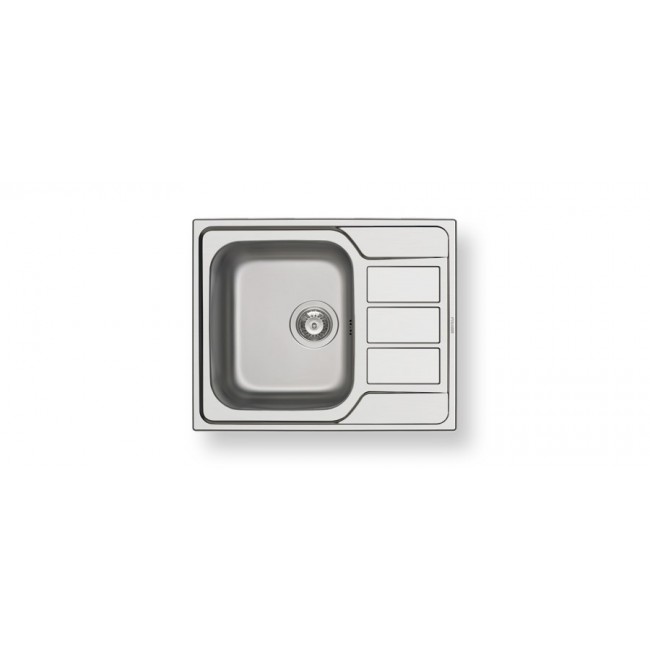PYRAMIS 100187701 kitchen sink Flush-mounted sink Rectangular Stainless steel PYRAMIS 100187701 kitchen sink Flush-mounted sink Rectangular Stainless steel
