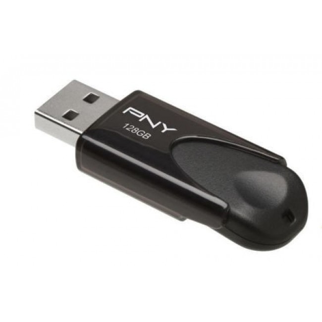 PNY Attach 4 2.0 128GB USB flash drive USB Type-A Black PNY Attach 4 2.0 128GB USB flash drive USB Type-A Black