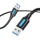 Vention USB 3.0 A Male to A Male Cable 0.5M Black PVC Type Vention USB 3.0 A Male to A Male Cable 0.5M Black PVC Type