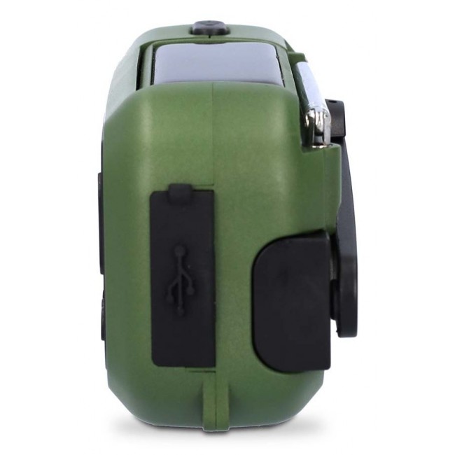 Nedis RDDBCR2000GN radio Portable Digital Black, Green