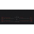 Induction hob with built-in extractor ELECTROLUX ECC83443CZ SaphirMatt black matt 80 cm