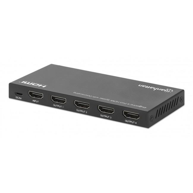 MANHATTAN 4K@60Hz 4-Port HDMI-Splitter