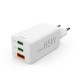 Hama 00201996 mobile device charger Smartphone White AC Fast charging Indoor, Outdoor