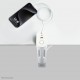 Neomounts DS22-840WH6 Desk socket with clamp and USB-C and USB-A ports - Quick charge