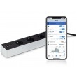Smart power strip with triple socket