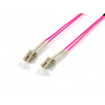 Equip LC/LC Fiber Optic Patch Cable, OM4, 20m
